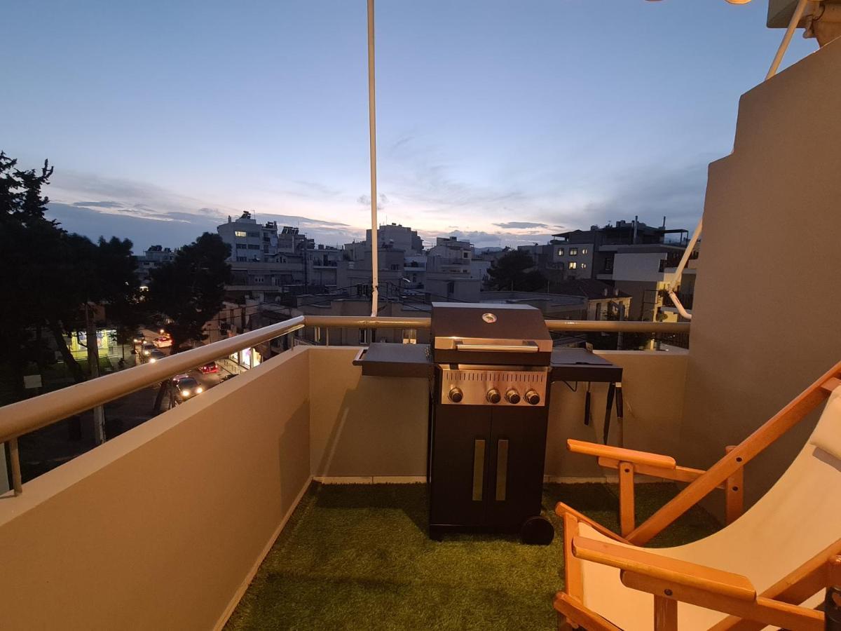 Sunny Home Private Jacuzzi Hydromassage Acropolis & Lycabettus Far View Parking 300M Metro Peristeri Афины Экстерьер фото