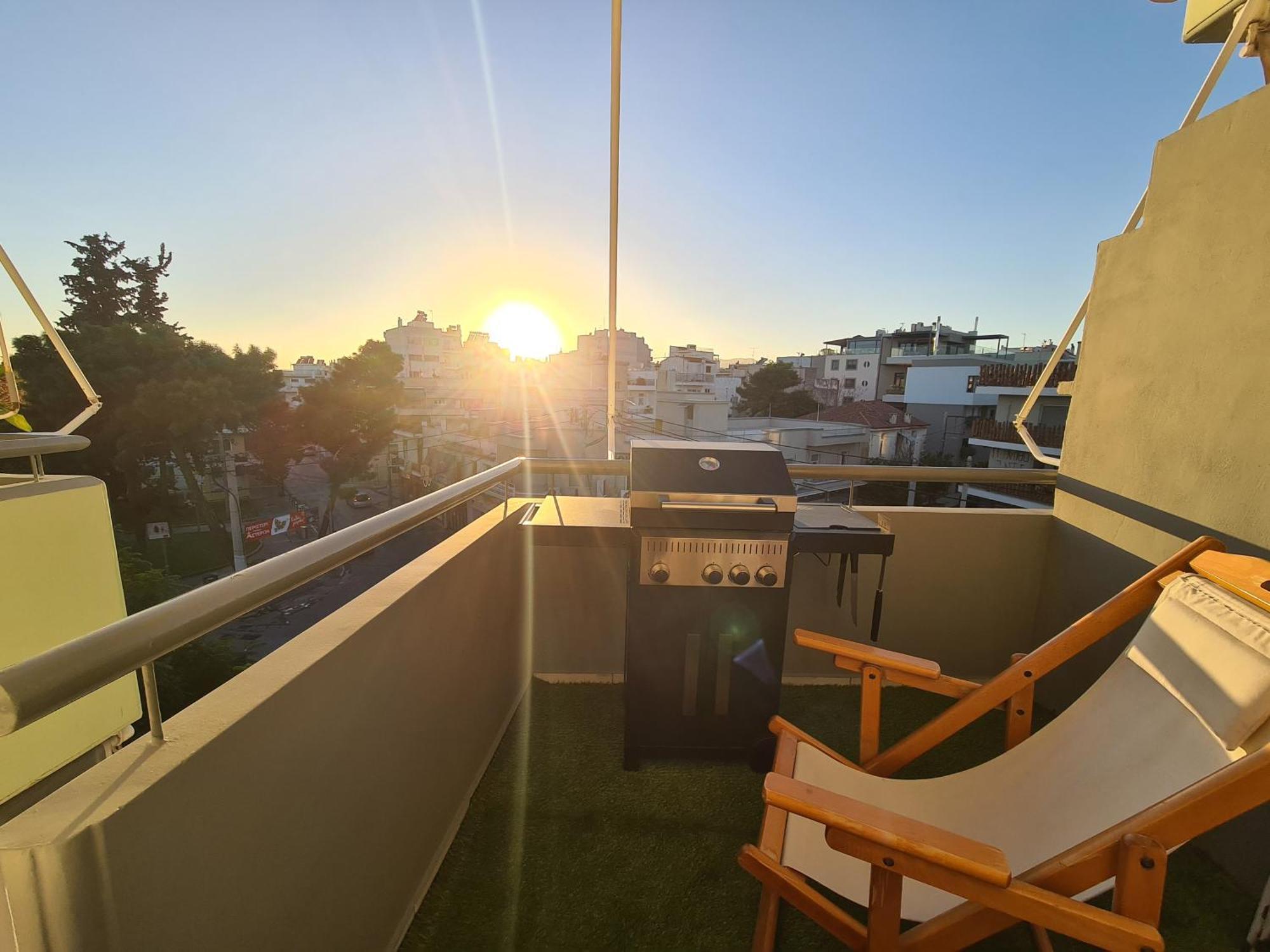 Sunny Home Private Jacuzzi Hydromassage Acropolis & Lycabettus Far View Parking 300M Metro Peristeri Афины Экстерьер фото