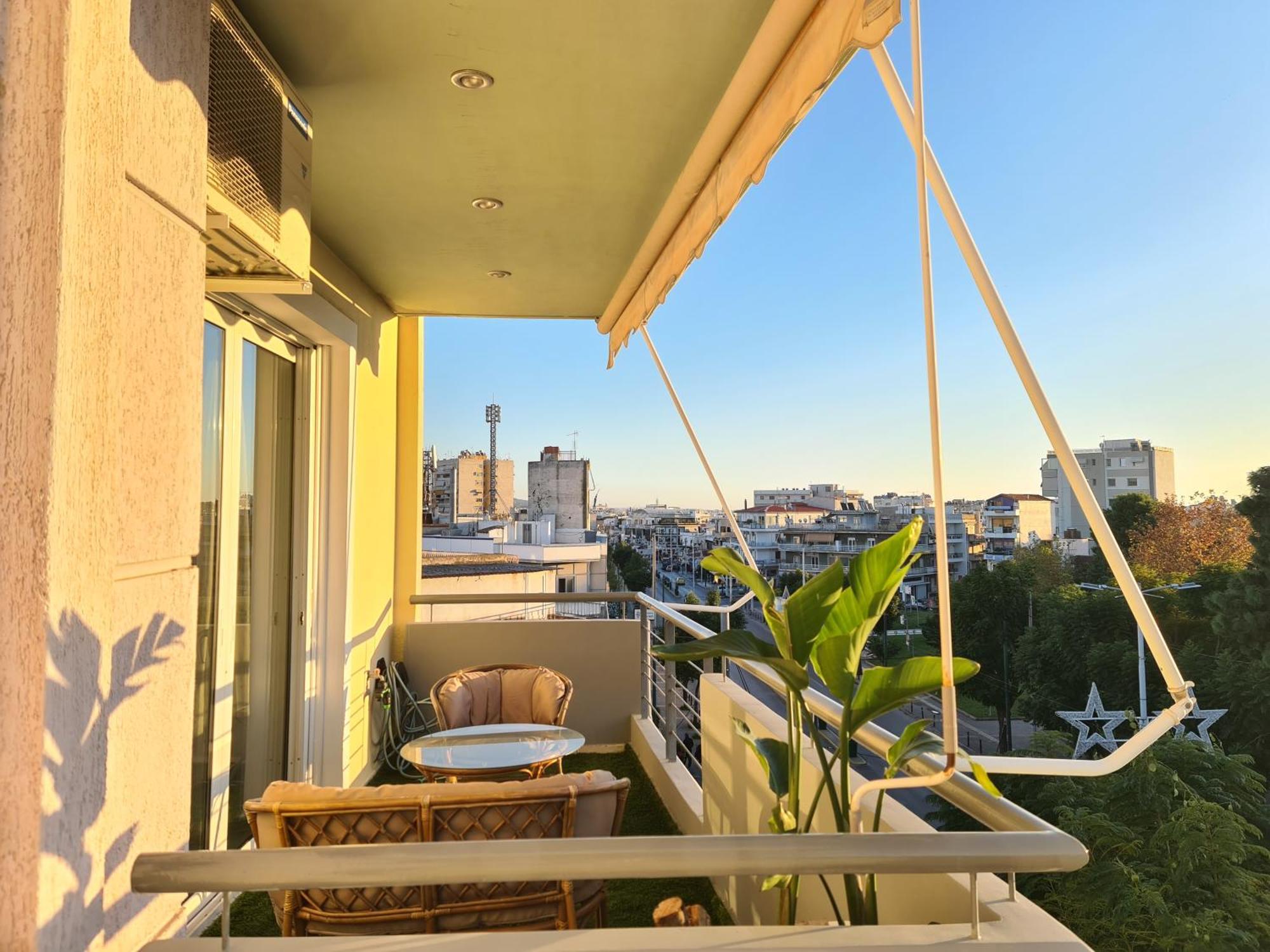 Sunny Home Private Jacuzzi Hydromassage Acropolis & Lycabettus Far View Parking 300M Metro Peristeri Афины Экстерьер фото