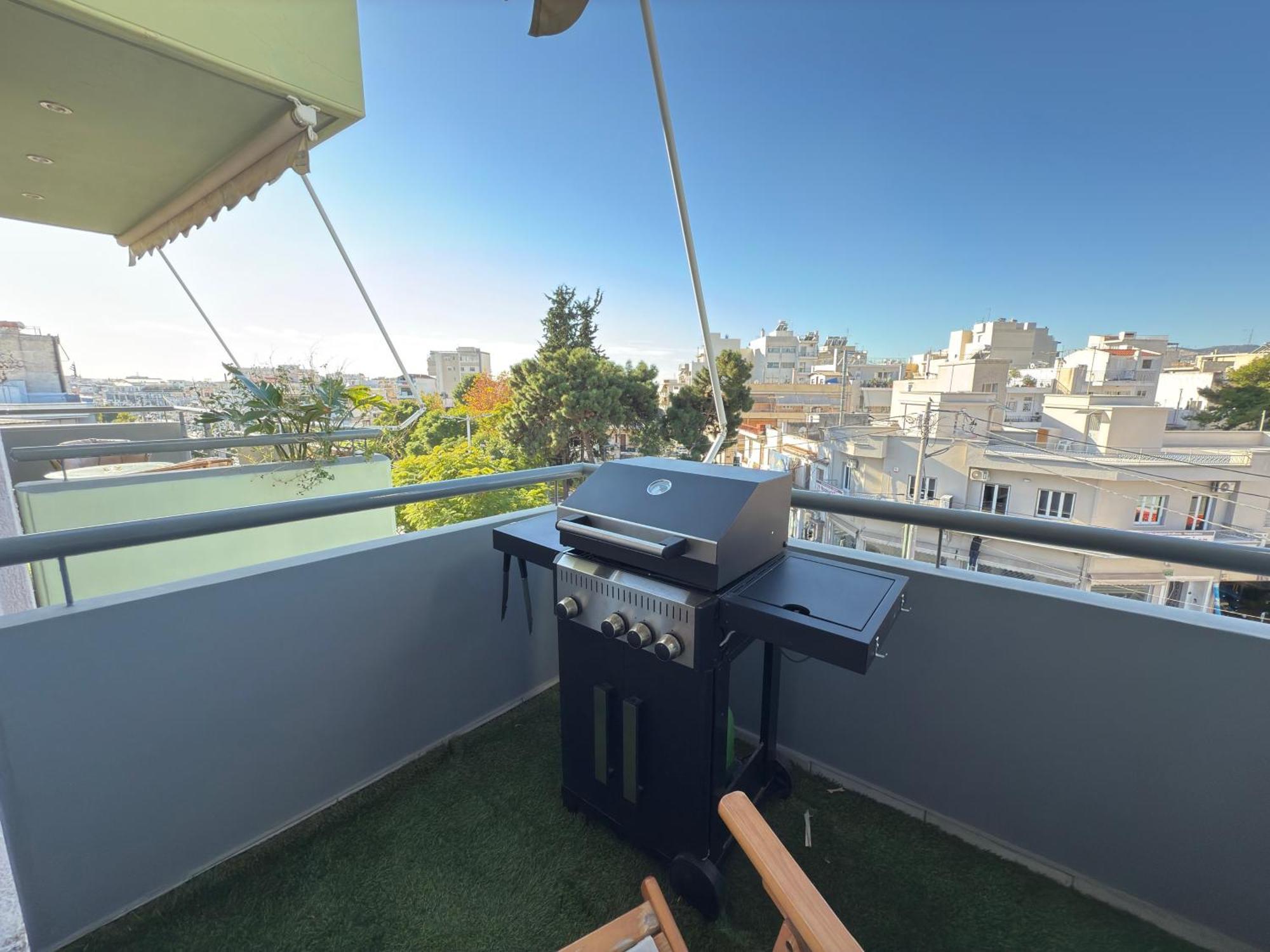 Sunny Home Private Jacuzzi Hydromassage Acropolis & Lycabettus Far View Parking 300M Metro Peristeri Афины Экстерьер фото