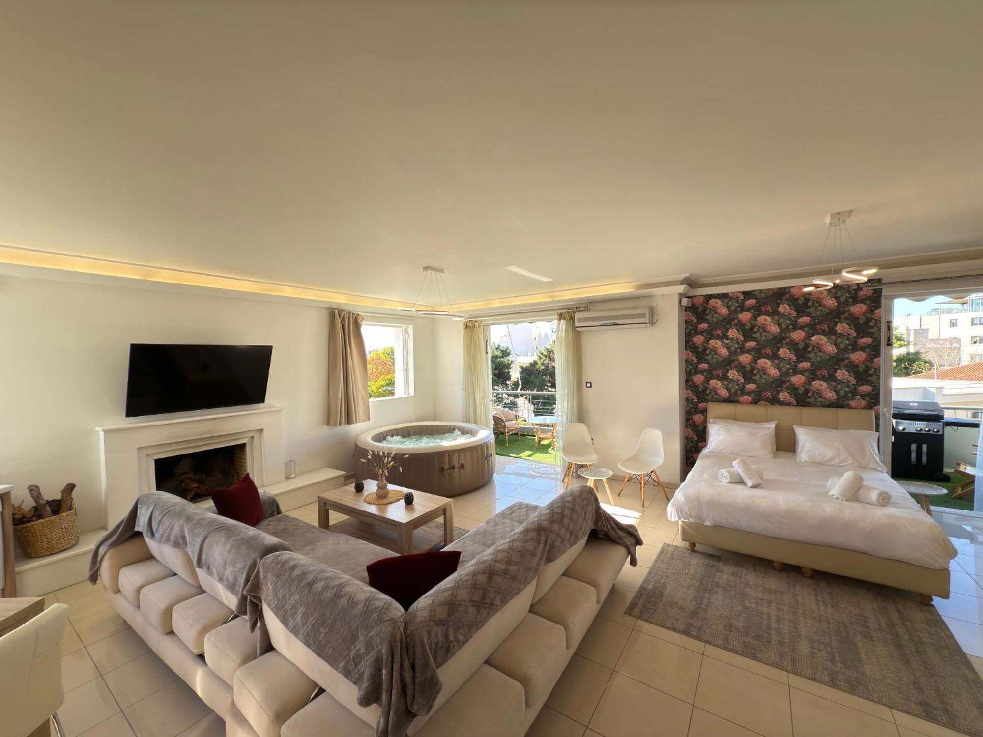 Sunny Home Private Jacuzzi Hydromassage Acropolis & Lycabettus Far View Parking 300M Metro Peristeri Афины Экстерьер фото