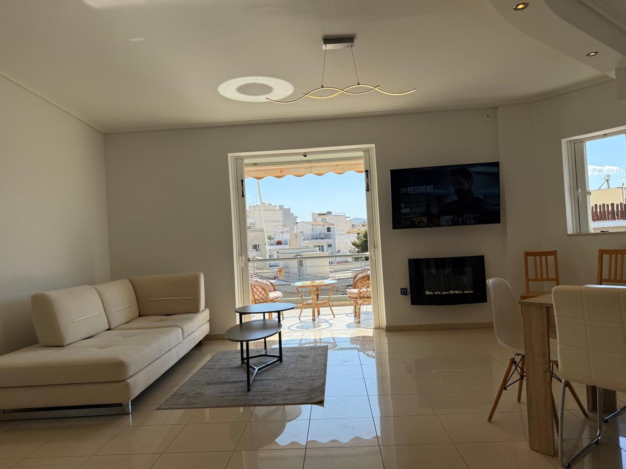 Sunny Home Private Jacuzzi Hydromassage Acropolis & Lycabettus Far View Parking 300M Metro Peristeri Афины Экстерьер фото