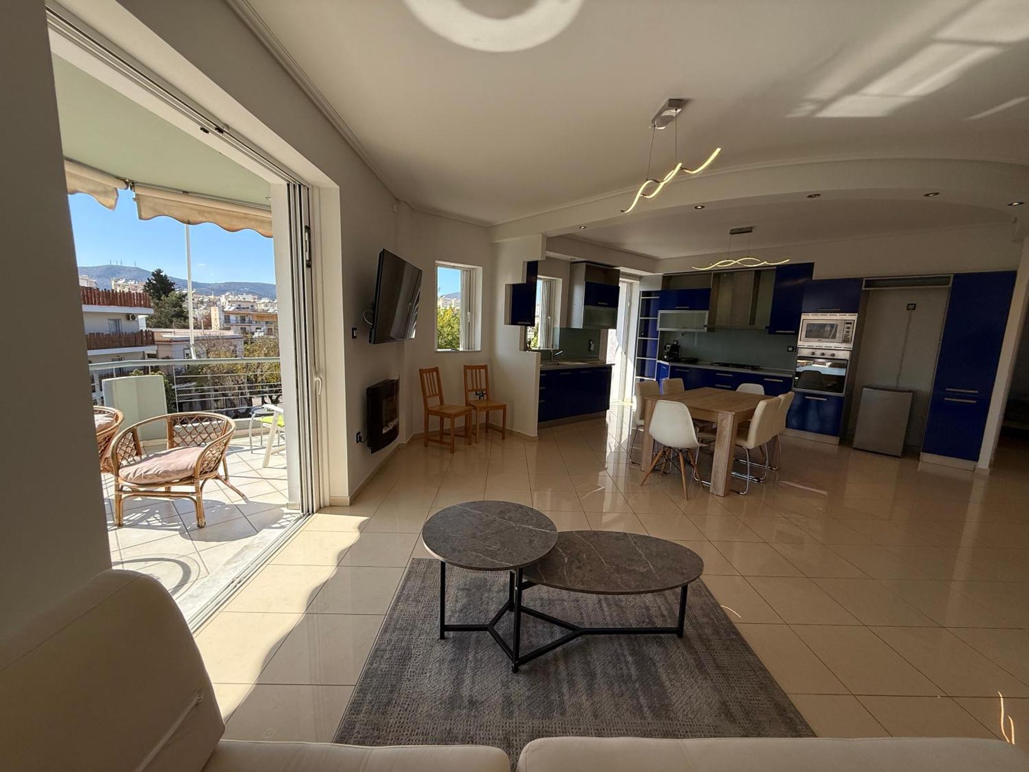 Sunny Home Private Jacuzzi Hydromassage Acropolis & Lycabettus Far View Parking 300M Metro Peristeri Афины Экстерьер фото