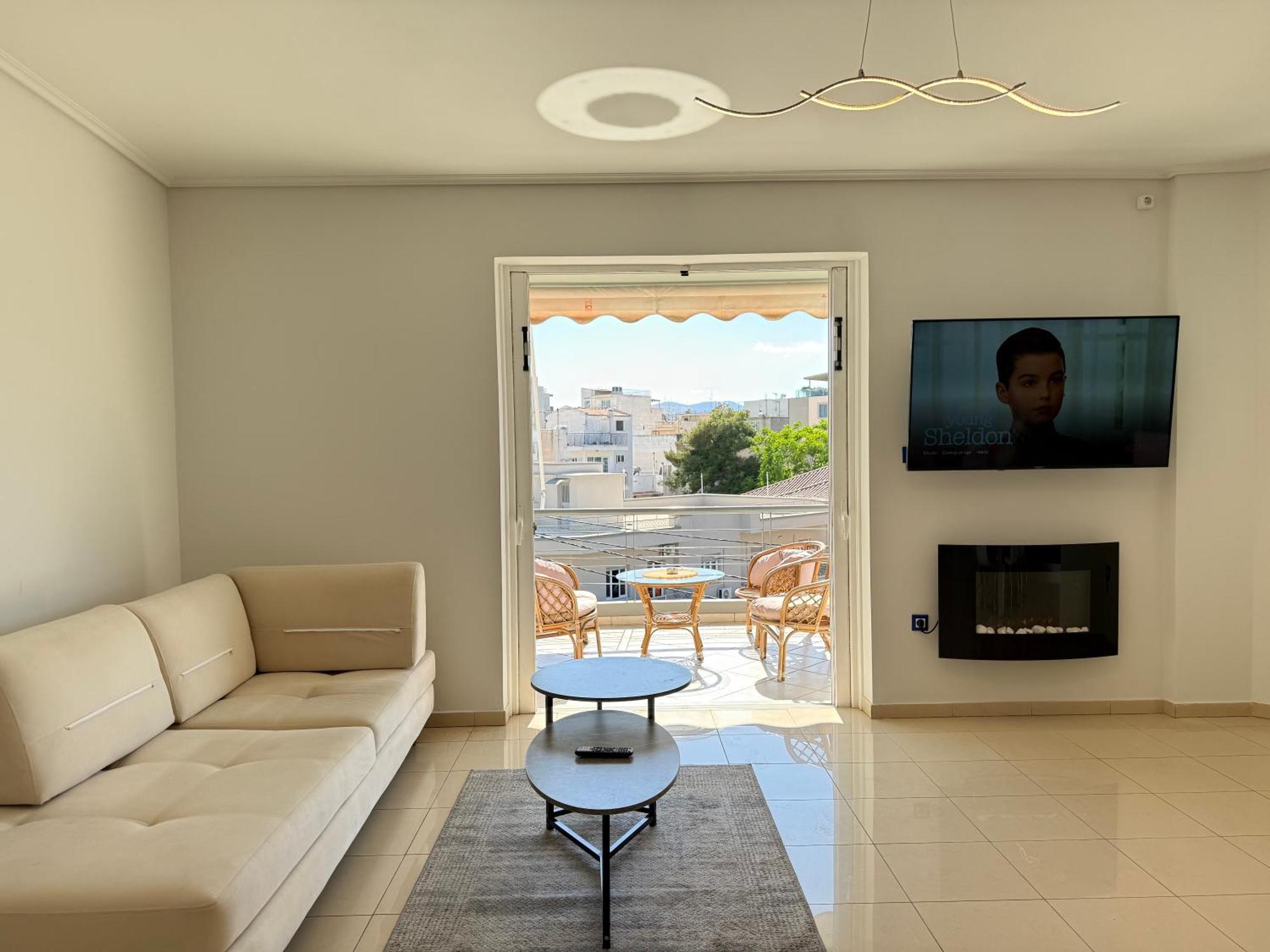 Sunny Home Private Jacuzzi Hydromassage Acropolis & Lycabettus Far View Parking 300M Metro Peristeri Афины Экстерьер фото